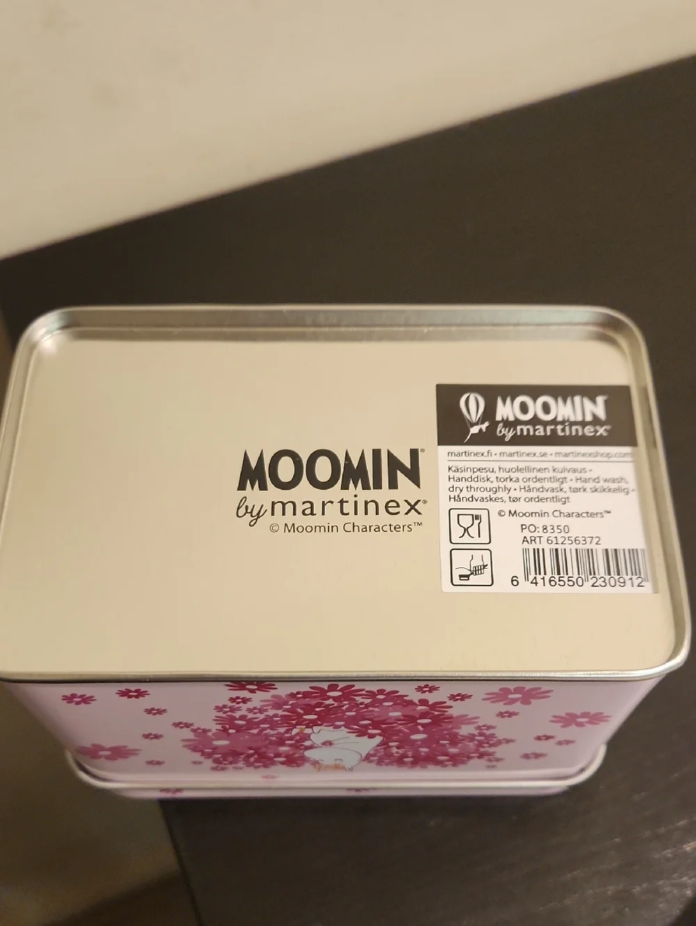 Moomin Pink Tin Can - Picture 5 of 5